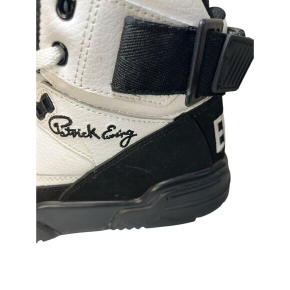 Patrick Ewing Athletics 33 Hi Sneaker Black/White/Silver Men's 7 Retro Style - Picture 16 of 16